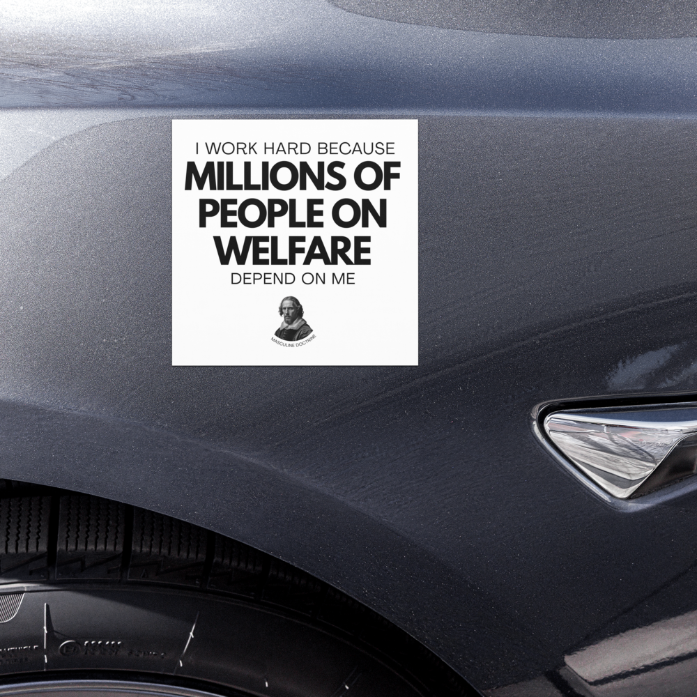 FREE "They Depend On Me" Magnet