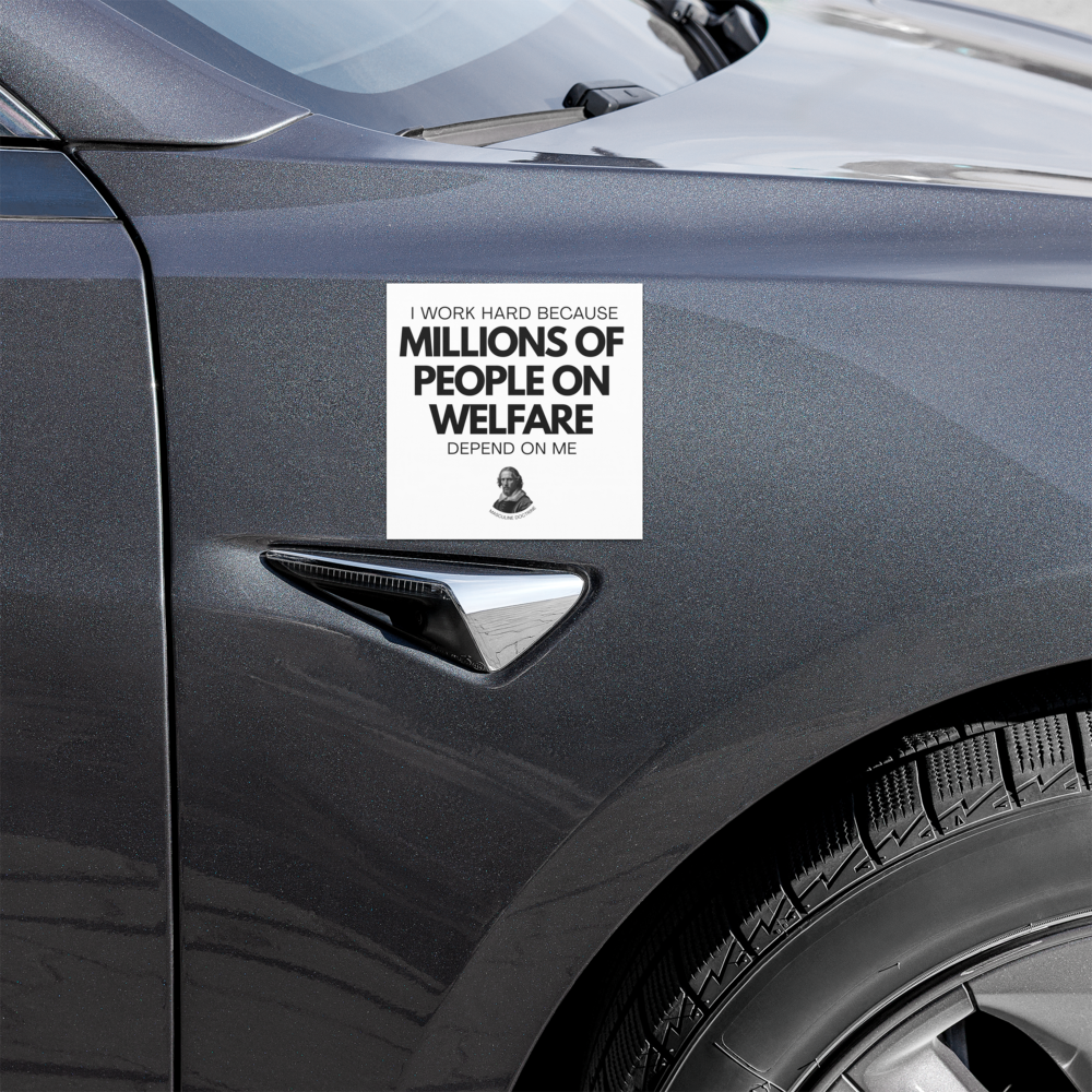 FREE "They Depend On Me" Magnet